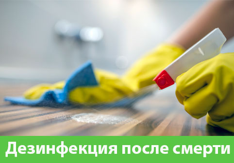 Дезинфекция после смерти в городе Раменское